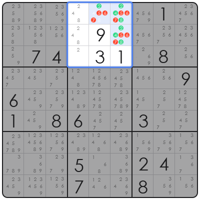 y-wing sudoku